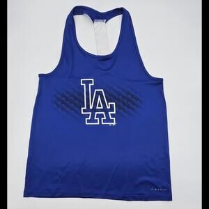 L.A. Dodgers Tank Top Women's Blue World Series